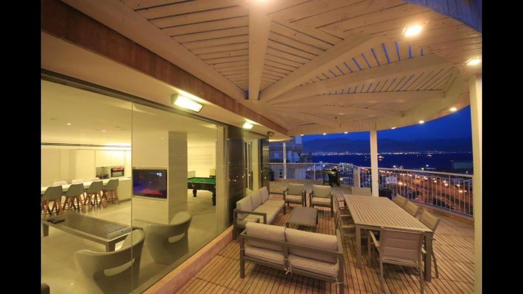 Exclusive Amdar -Residence Luxury Penthause With Privat Roof Pool Near The Sea -Best Sea View Eilat Eksteriør bilde